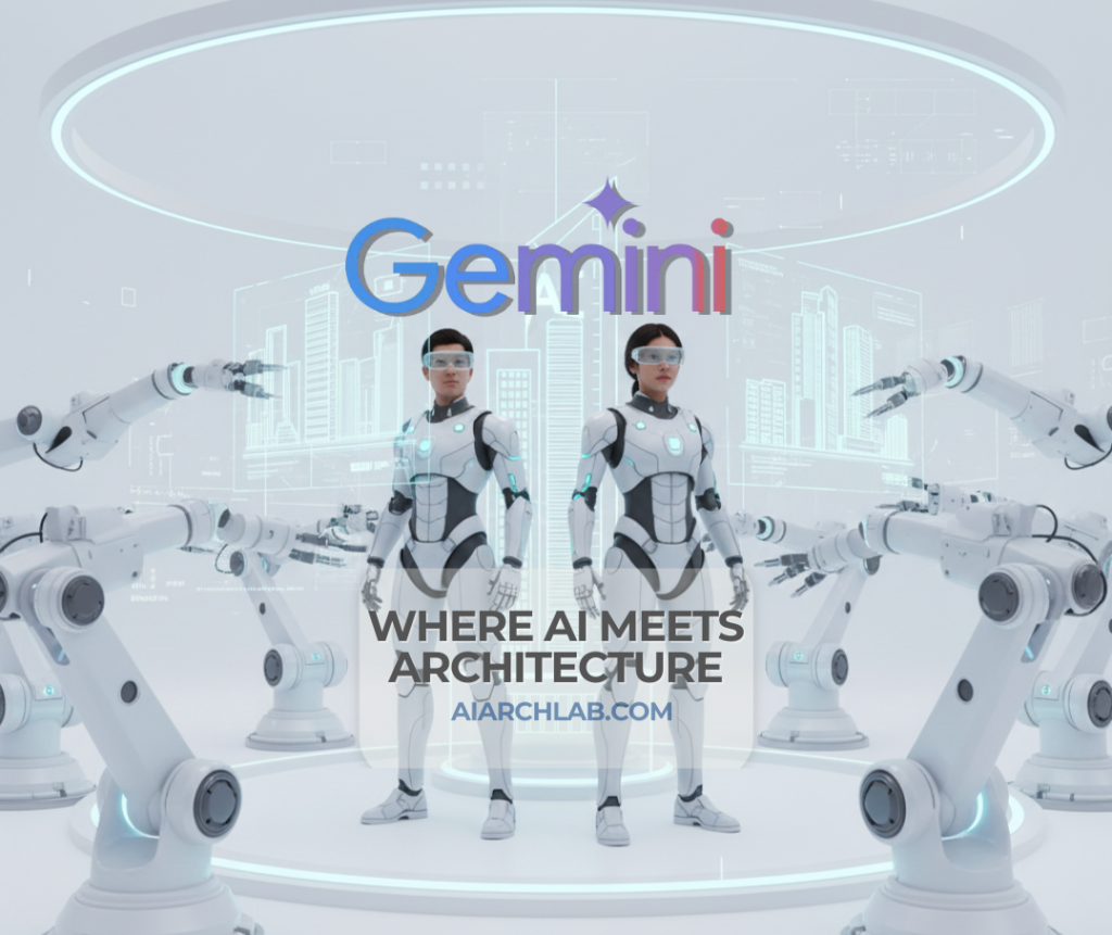 ตัวอย่างผลงานสถาปัตยกรรมจาก Gemini